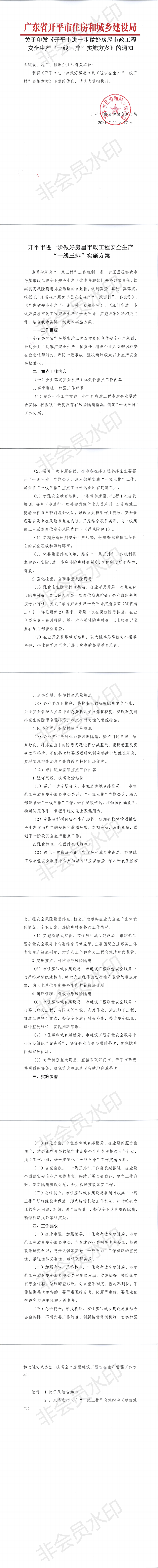 关于印发《海棠直播
进一步做好房屋市政工程安全生产“一线三排”实施方案》的通知_00.png