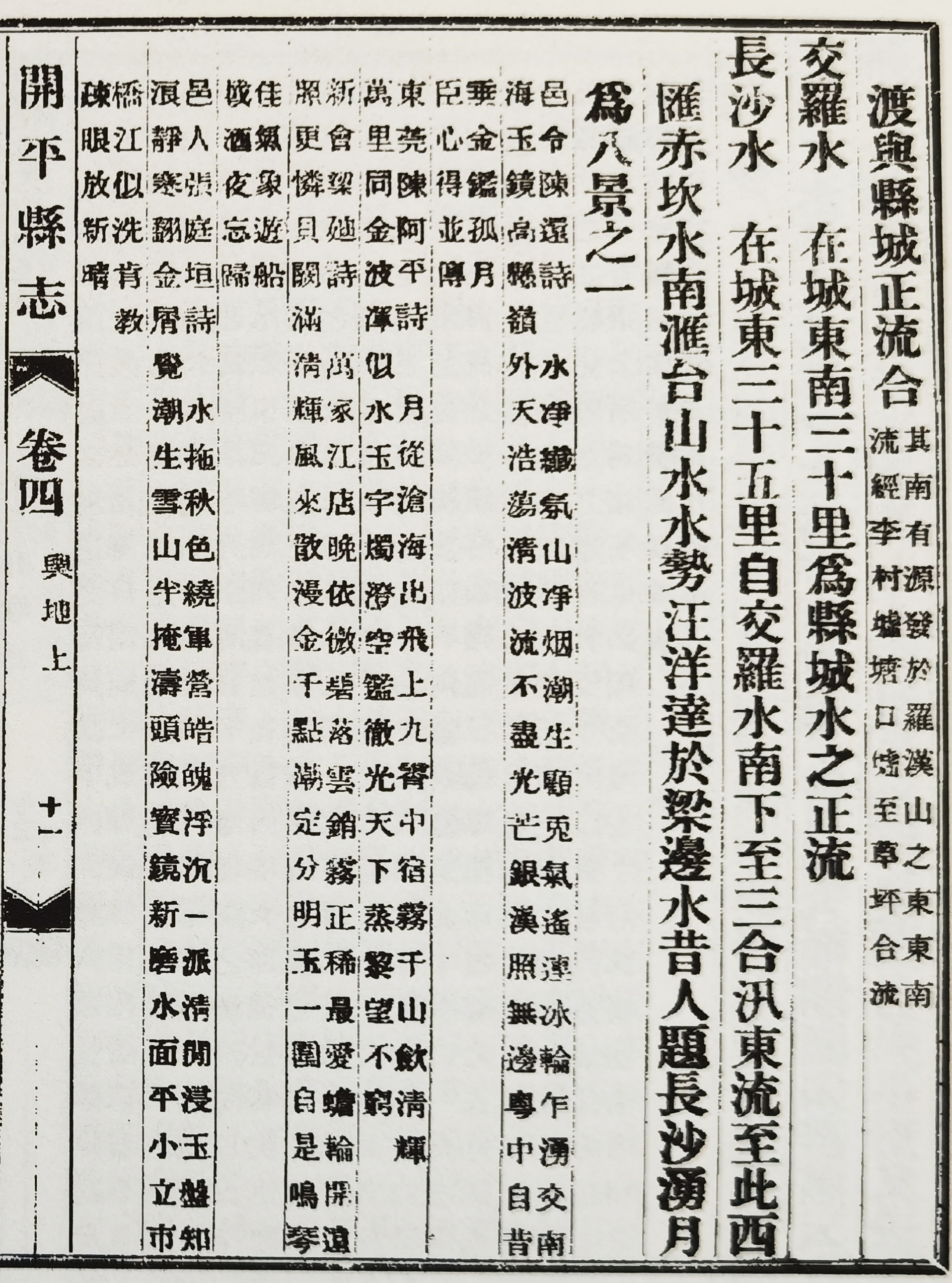 1932年《开平县志》记载的“长沙水”“长沙涌月”.jpg