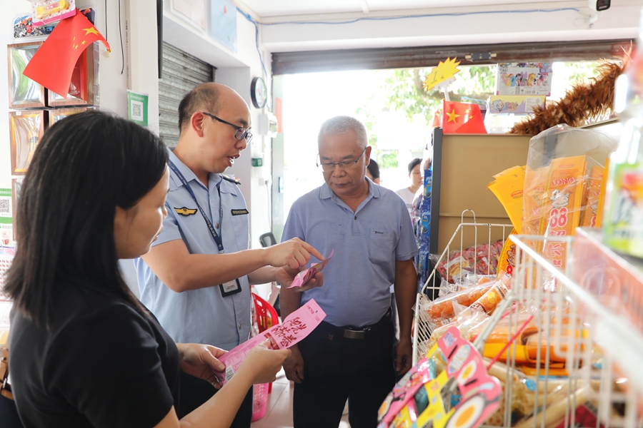 市市场监管局开展2025年校园及其周边食品安全“你点我检，服务惠民生”活动